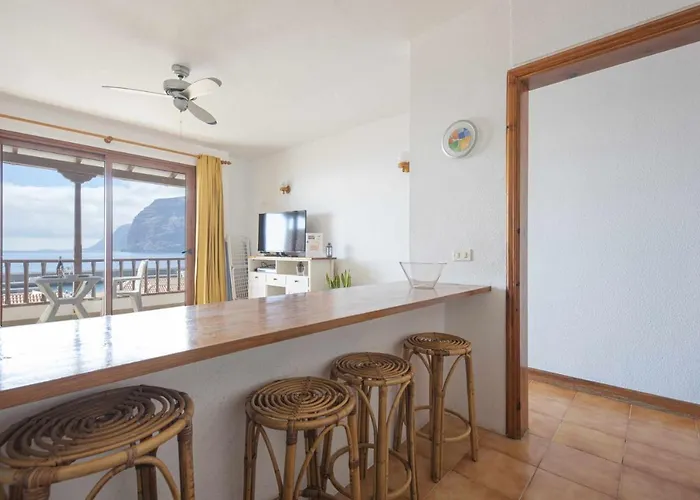 Atico Gigantes Vistas+wifi 600 Mbps + Playa Appartement *